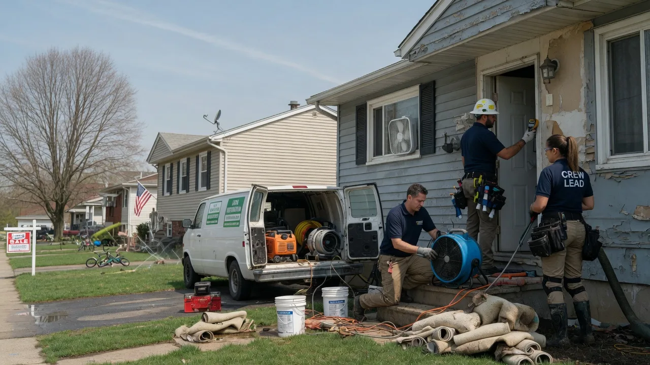 Flood Cleanup in Lena, IL near me